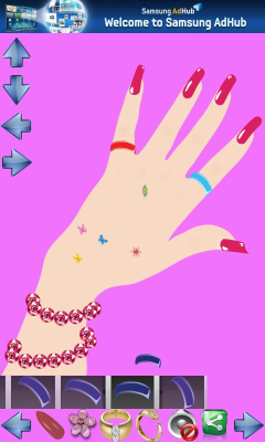 Screenshot of the application Nail decoration for children - #4