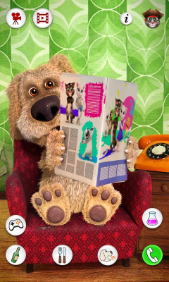 Screenshot of the application Talking Ben - #5