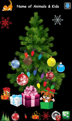 Screenshot of the application Decorate the Christmas Tree - #2