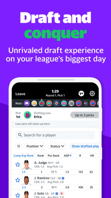 Screenshot of the application Yahoo Fantasy Sports - #4