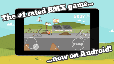 Screenshot of the application Pumped: BMX Free - #1