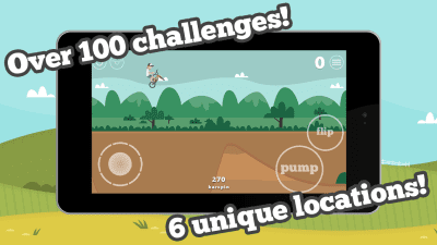 Screenshot of the application Pumped: BMX Free - #4