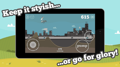 Screenshot of the application Pumped: BMX Free - #5