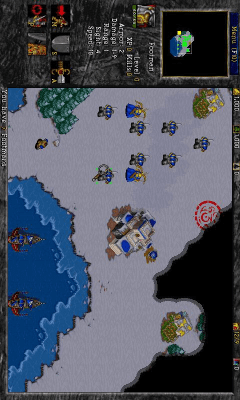 Screenshot of the application Stratagus - #3