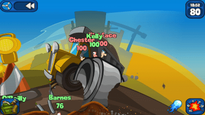 Screenshot of the application Worms 2: Armageddon - #6