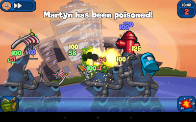 Screenshot of the application Worms 2: Armageddon - #8