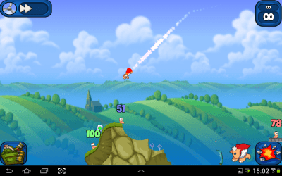 Screenshot of the application Worms 2: Armageddon - #10