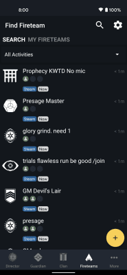 Screenshot of the application Destiny 2 Companion - #8
