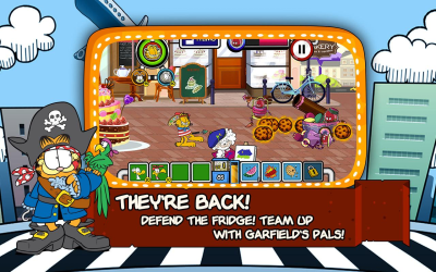 Screenshot of the application Garfields Defense 2 - #2