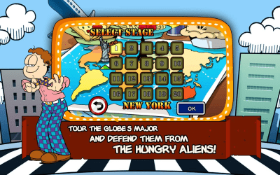 Screenshot of the application Garfields Defense 2 - #4