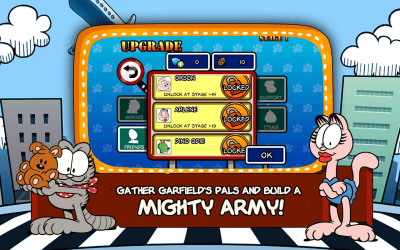 Screenshot of the application Garfields Defense 2 - #5