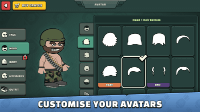 Screenshot of the application Mini Militia - Doodle Army 2 - #3
