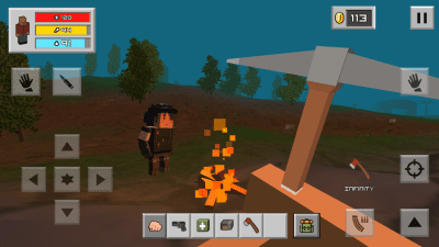 Screenshot of the application Zombie Craft Survival - #1