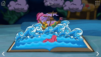 Screenshot of the application StoryToys Little Mermaid - #2