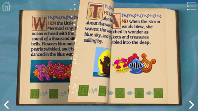 Screenshot of the application StoryToys Little Mermaid - #3