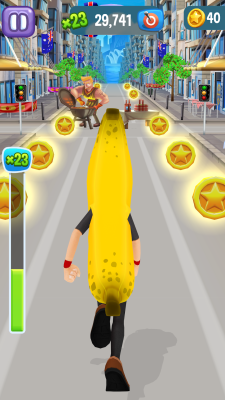 Screenshot of the application Angry Gran Run - #7