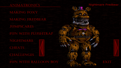 Screenshot of the application Five Nights at Freddy's 4 - #8