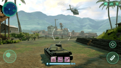 Screenshot of the application War Machines: A game about tanks - war games - #1