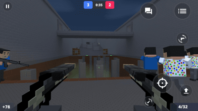 Screenshot of the application Block Strike - #4