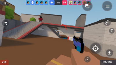 Screenshot of the application Block Strike - #5