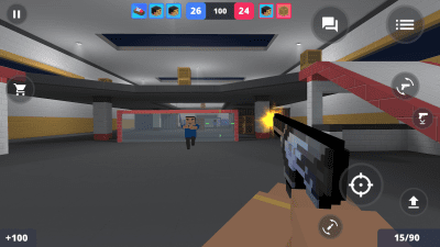 Screenshot of the application Block Strike - #7