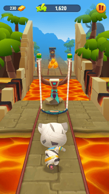 Screenshot of the application Talking Tom: Running for Gold - #4