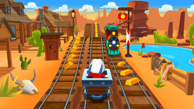 Screenshot of the application Talking Tom: Running for Gold - #7