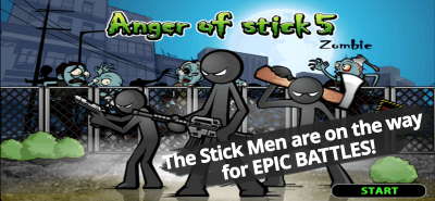 Screenshot of the application Anger of stick 5 : zombie - #2