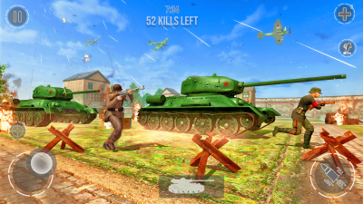 Screenshot of the application World War Survival: FPS Shooting Game - #4