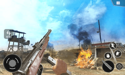Screenshot of the application World War Survival: FPS Shooting Game - #8