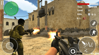 Screenshot of the application Gun & Strike 3D - #1