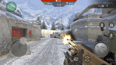 Screenshot of the application Gun & Strike 3D - #2