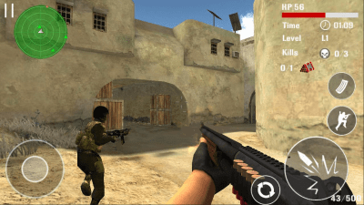 Screenshot of the application Gun & Strike 3D - #7
