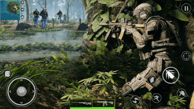 Screenshot of the application Modern Commando Action Games - #3