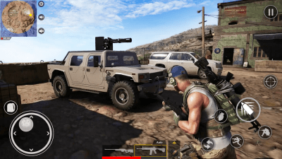 Screenshot of the application Modern Commando Action Games - #6