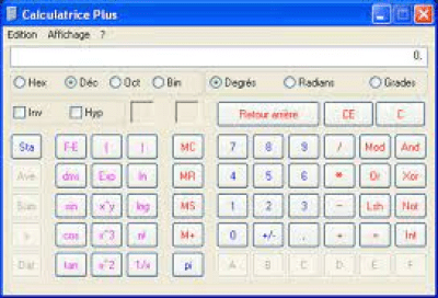 Screenshot of the application Microsoft Calculator Plus - #1