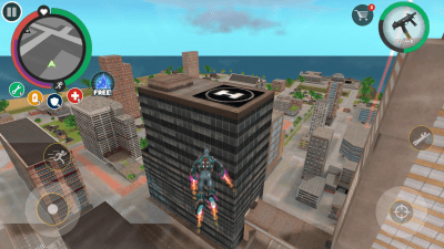 Screenshot of the application Rope Hero: Vice Town - #4