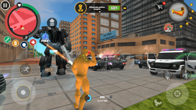 Screenshot of the application Rope Hero: Vice Town - #5