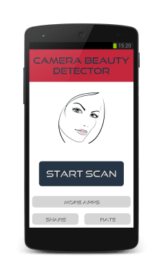 Screenshot of the application Camera Ugly Face Detector - #1