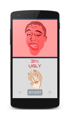 Screenshot of the application Camera Ugly Face Detector - #3