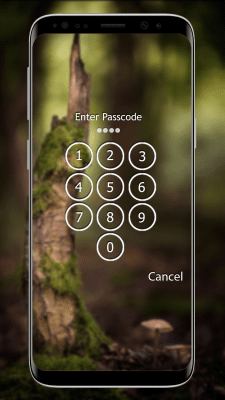 Screenshot of the application Pin Lock screen - #4