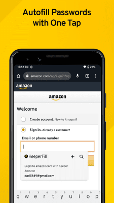 Screenshot of the application Keeper Password Manager - #4