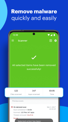 Screenshot of the application Malwarebytes Mobile Security - #5