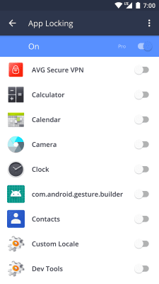 Screenshot of the application AVG Protection - #4