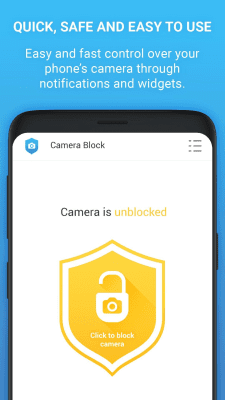 Screenshot of the application Camera Block-Anti spy security - #3