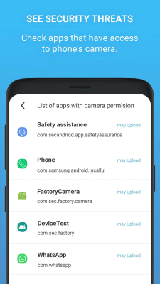 Screenshot of the application Camera Block-Anti spy security - #4