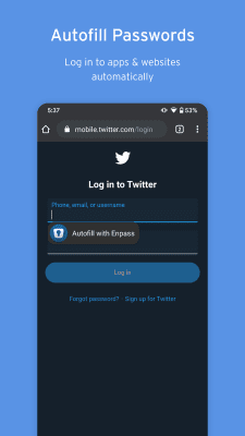 Screenshot of the application Enpass Password Manager - #8