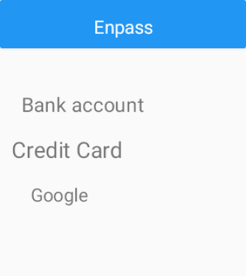 Screenshot of the application Enpass Password Manager - #10