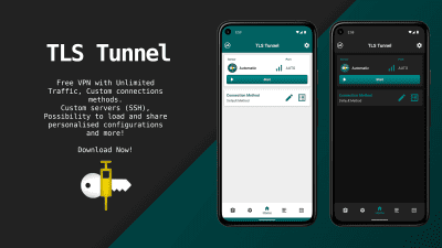 Screenshot of the application TLS Tunnel - #1