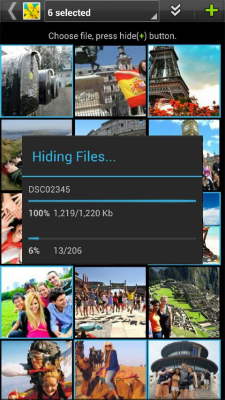 Screenshot of the application Gallery Lock (Hide pictures) - #3